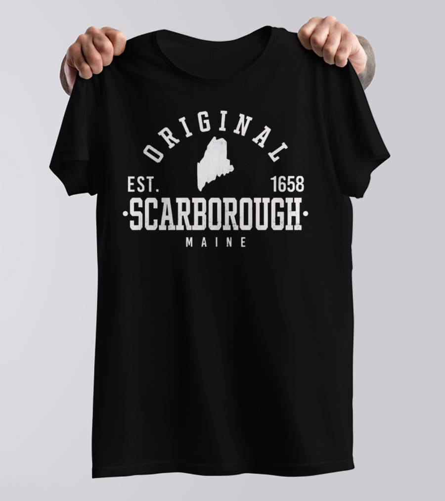 Original Scarborough Maine Est 1658 T-Shirt