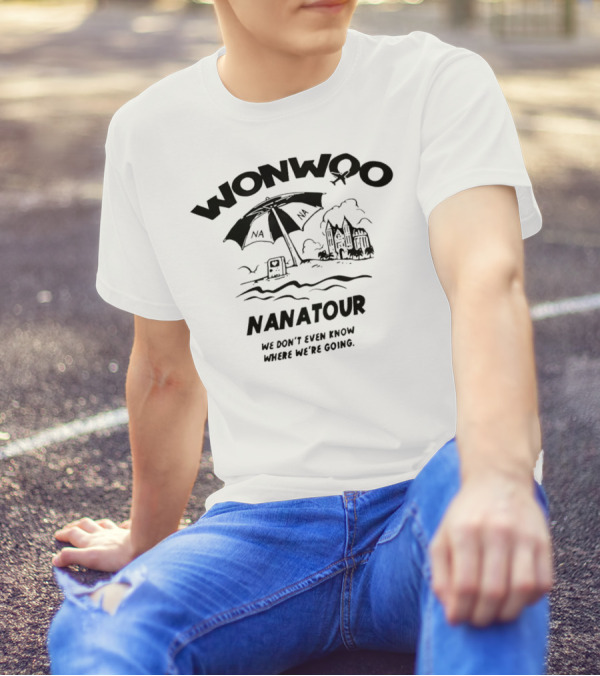 Wonwoo Nanatour Adventure We Don't Even Know Where We're Going T-Shirt