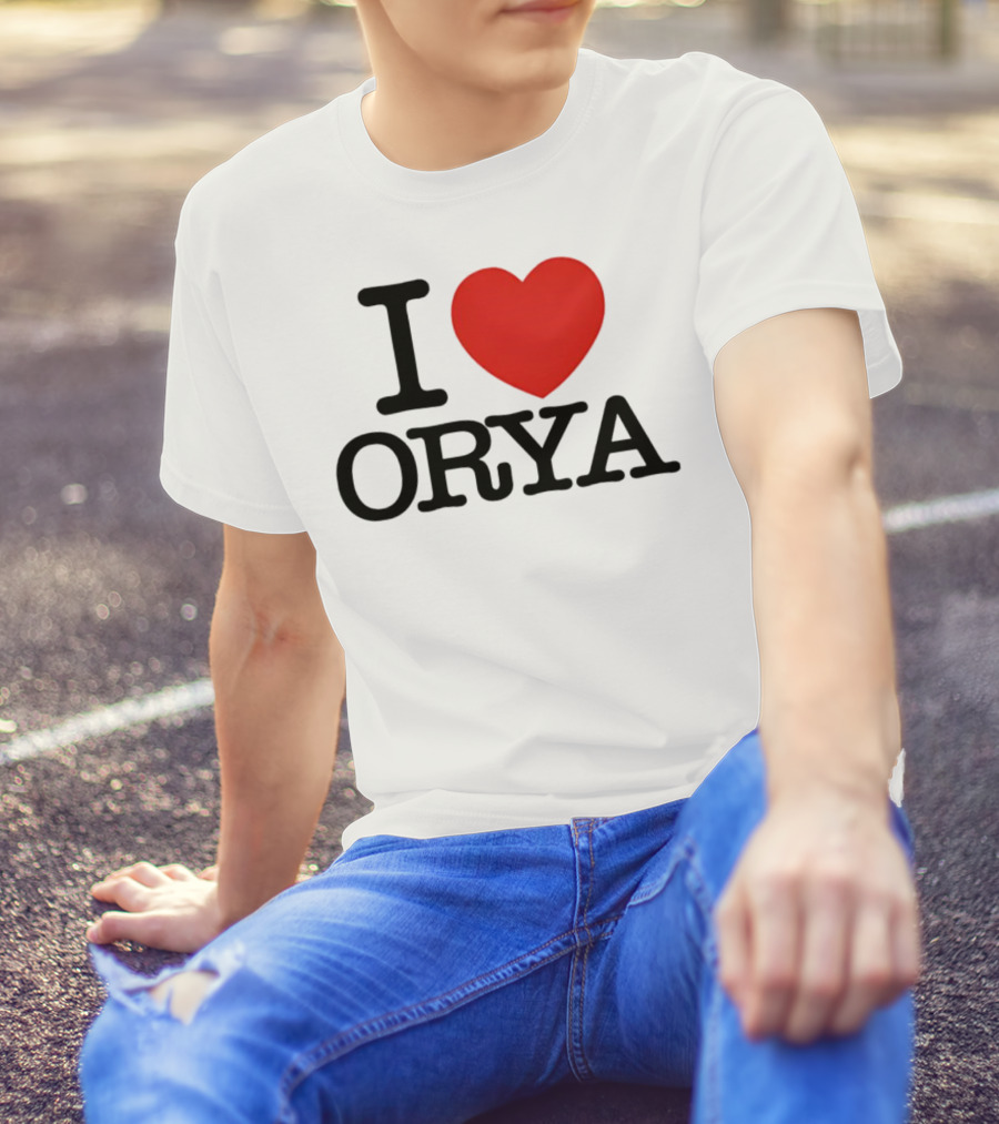 I Love ORYA Heart Icon T-Shirt