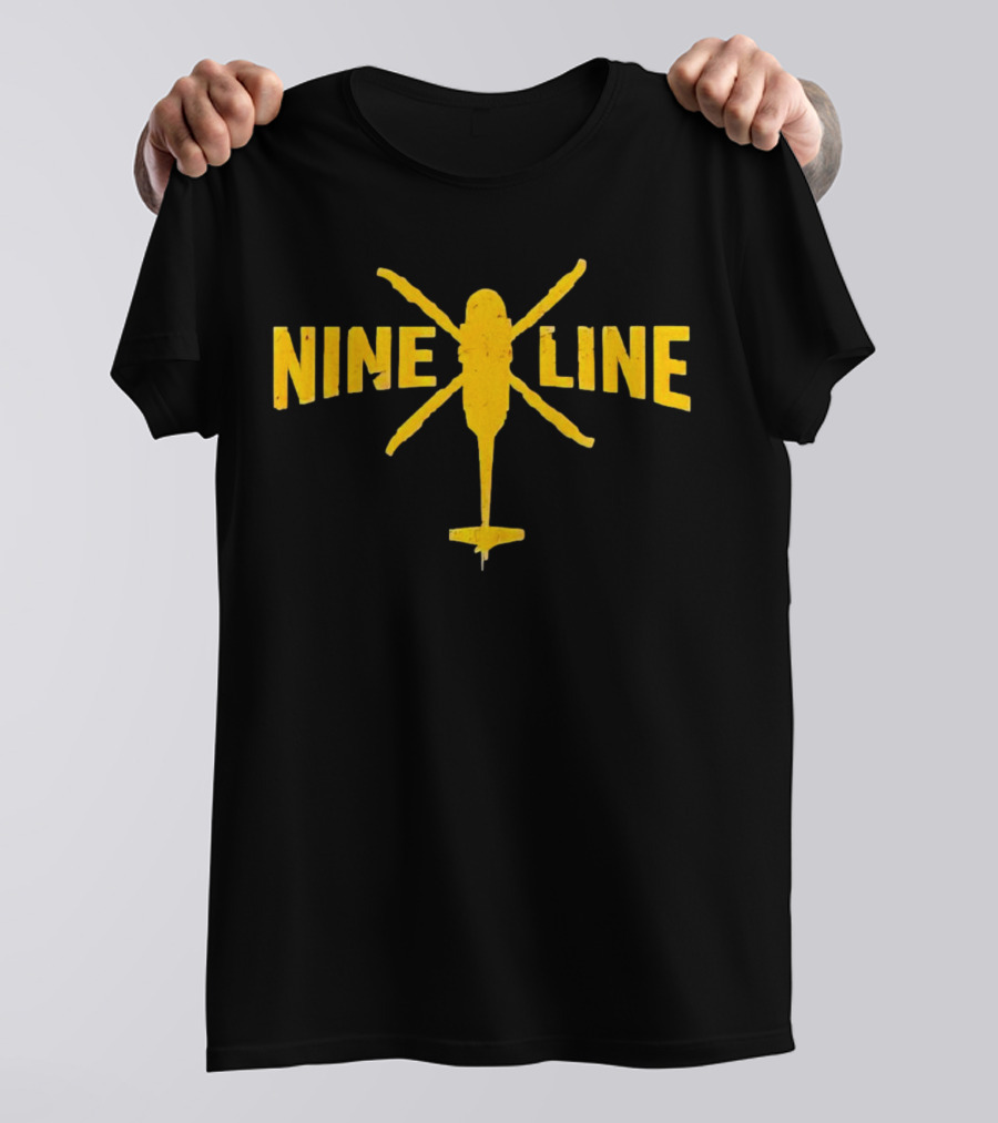 Nine Line Helo Helicopter T-Shirt