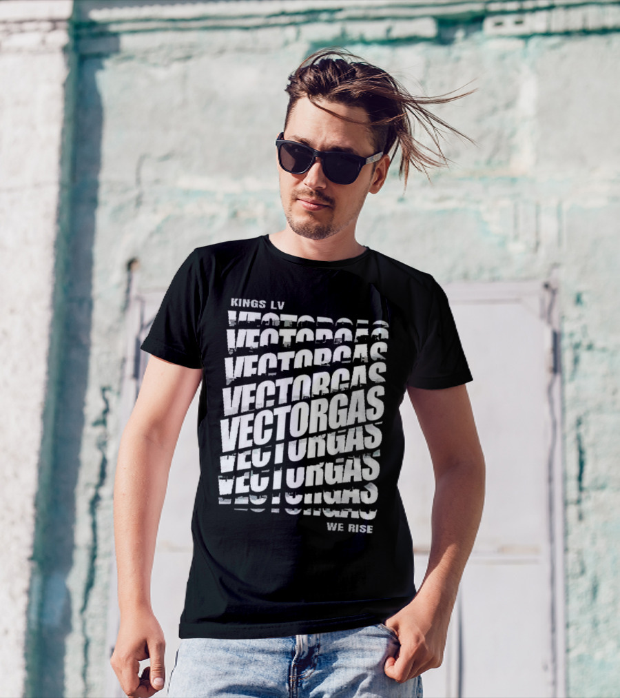KINGS LV VECTORGAS WE RISE T-Shirt