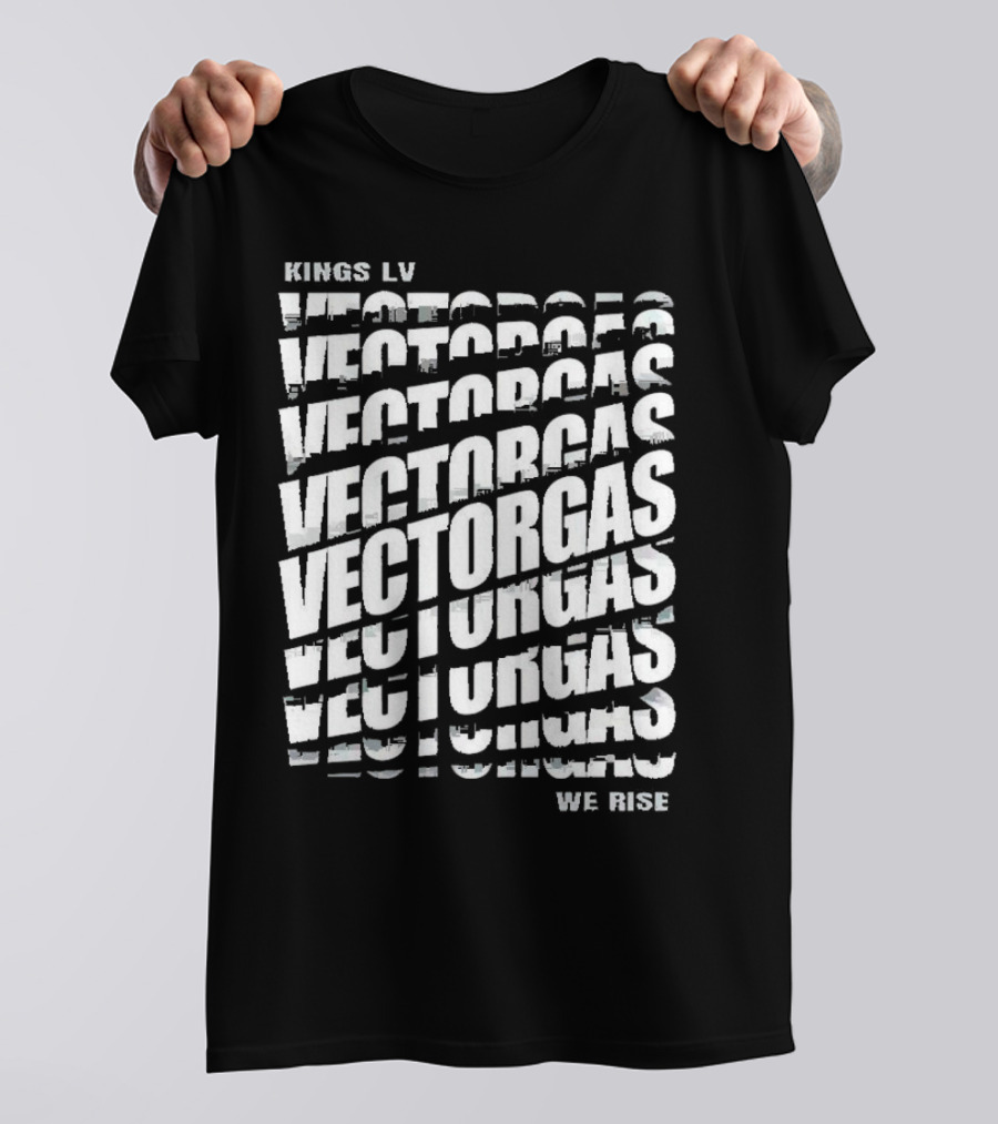 KINGS LV VECTORGAS WE RISE T-Shirt