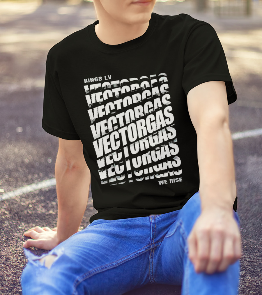 KINGS LV VECTORGAS WE RISE T-Shirt