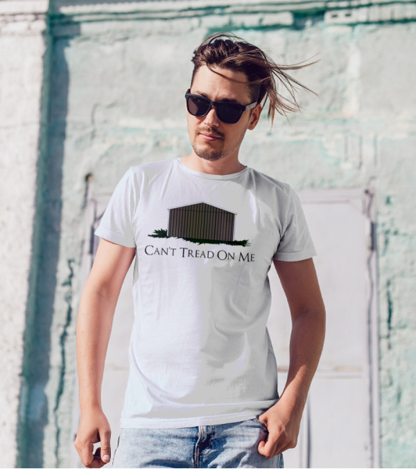 Can't Tread On Me Shed With Grass Elements T-Shirt