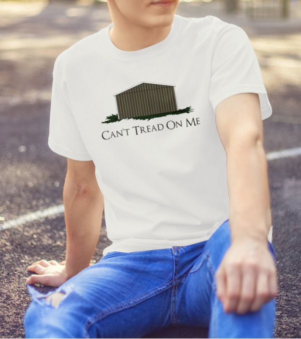 Can't Tread On Me Shed With Grass Elements T-Shirt