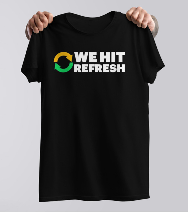 Subway We Hit Refresh Circular Arrows T-Shirt