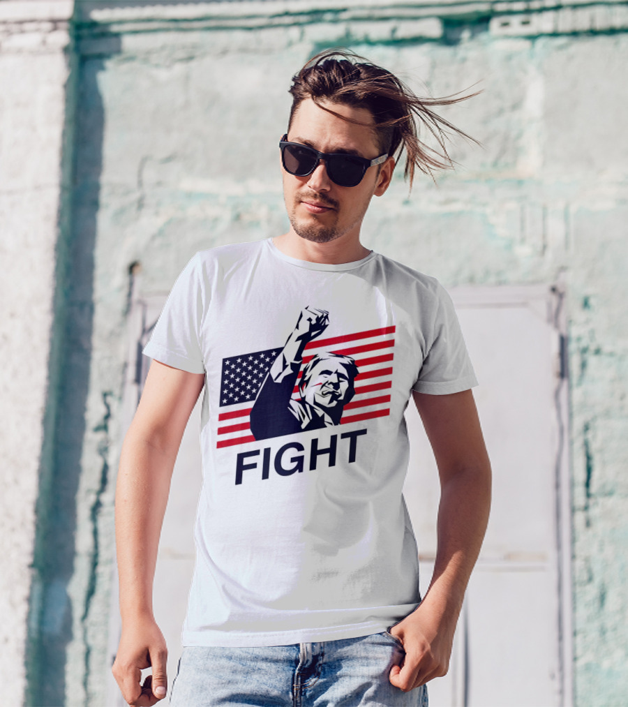 Fight American Flag Patriot T-Shirt