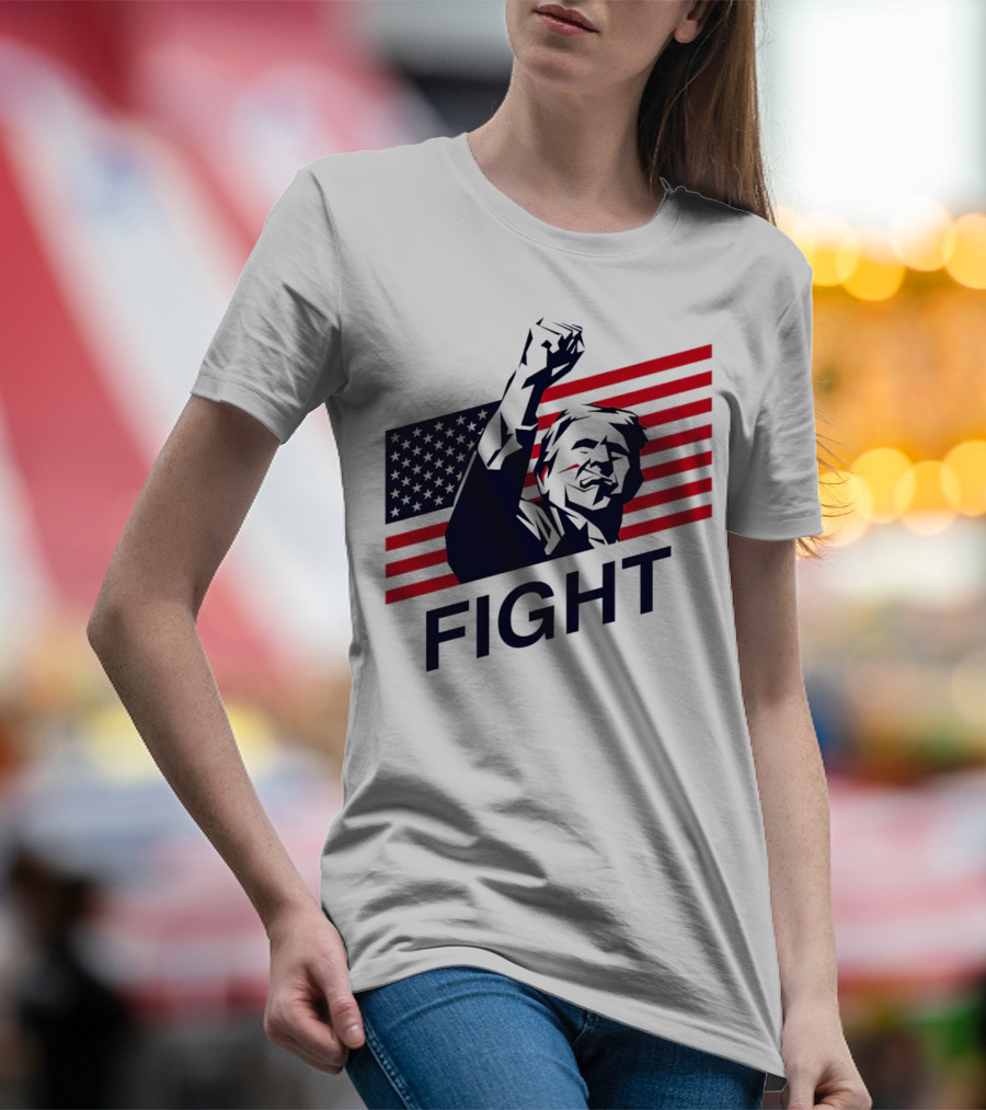 Fight American Flag Patriot T-Shirt
