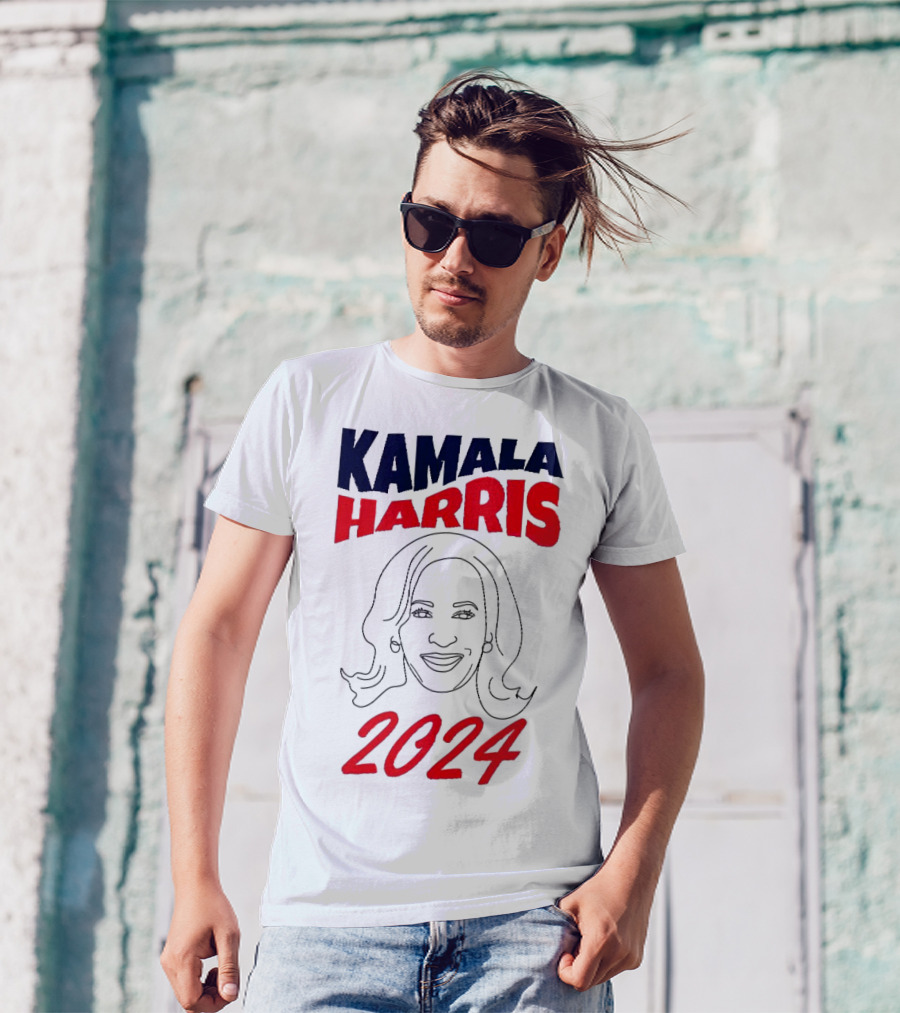 Kamala Harris 2024 Presidential Campaign Logo T-Shirt