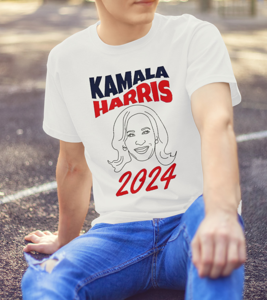 Kamala Harris 2024 Presidential Campaign Logo T-Shirt