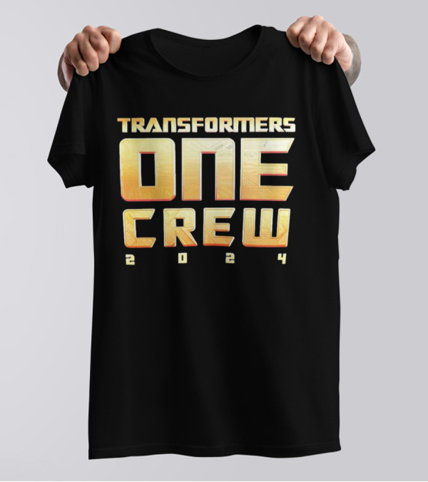 Transformers One Crew 2024 Official Merchandise T-Shirt