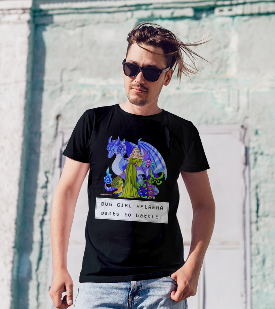 Bug Girl Helaena With Dragon And Insects Wants To Battle T-Shirt