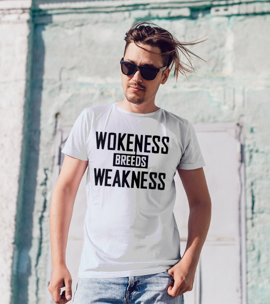 Zeek Arkham Wokeness Breeds Weakness T-Shirt