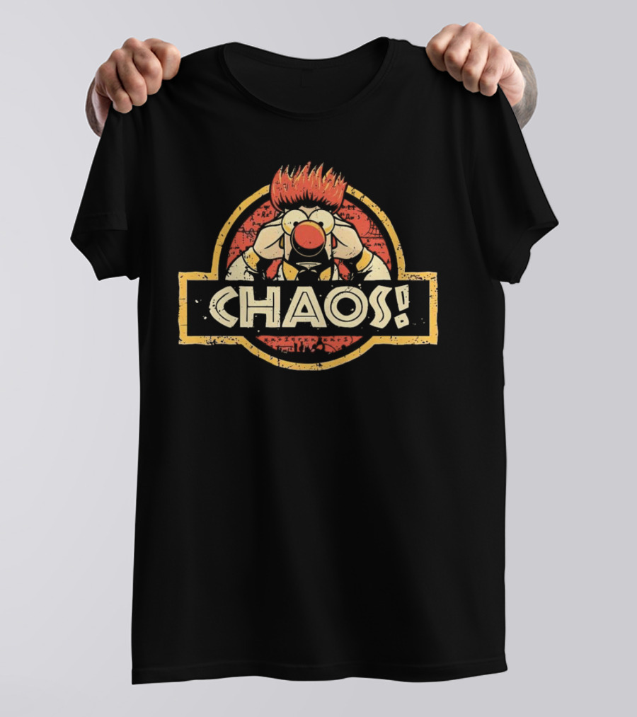 Jurassic Park Chaos Beaker Muppet T-Shirt