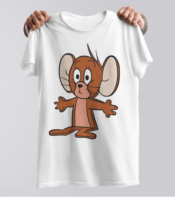 Hanna Barbera Tom And Jerry Jerry Iconic Character T-Shirt