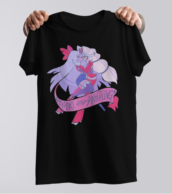 Charlie And Vaggie Hazbin Hotel More Than Anything T-Shirt