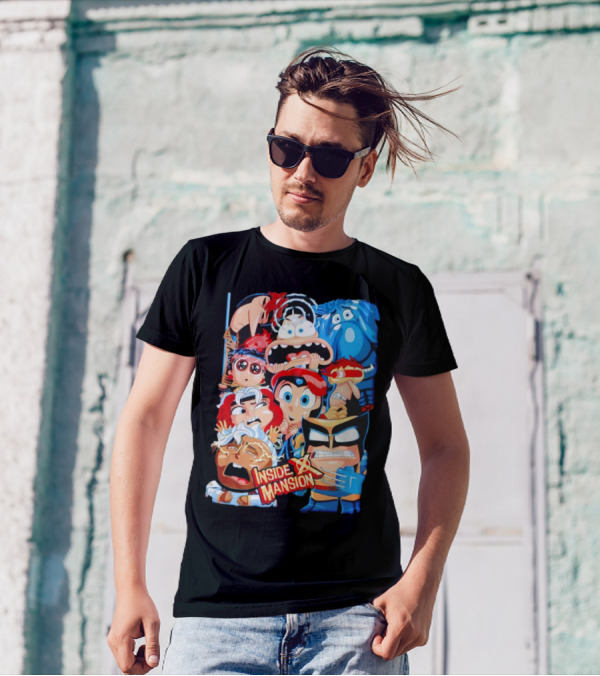 Inside X Mansion Inside Out 2 X-Men Mashup T-Shirt