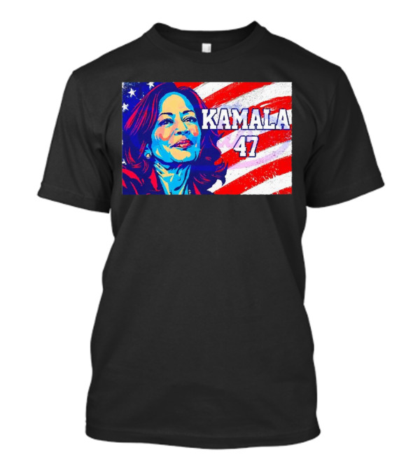 Kamala 47 American Flag T-Shirt