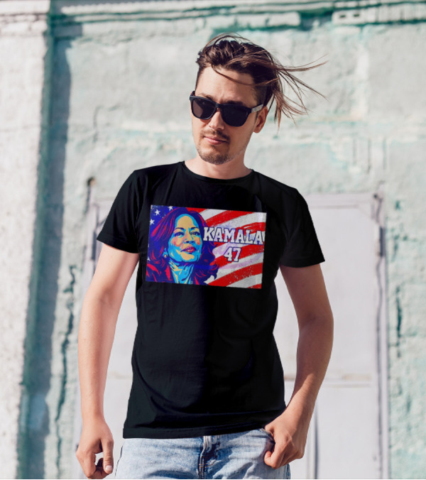 Kamala 47 American Flag T-Shirt