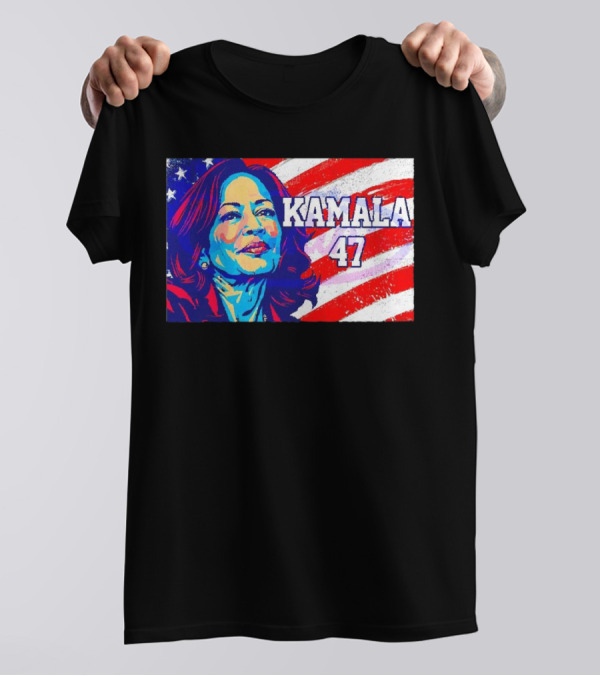 Kamala 47 American Flag T-Shirt