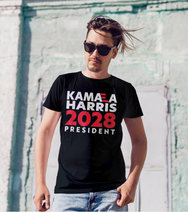 Kamala Harris 2028 President Campaign T-Shirt