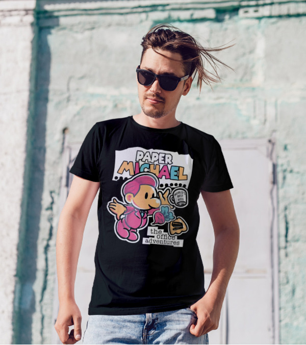 Paper Michael World's Best Boss The Office Adventures T-Shirt