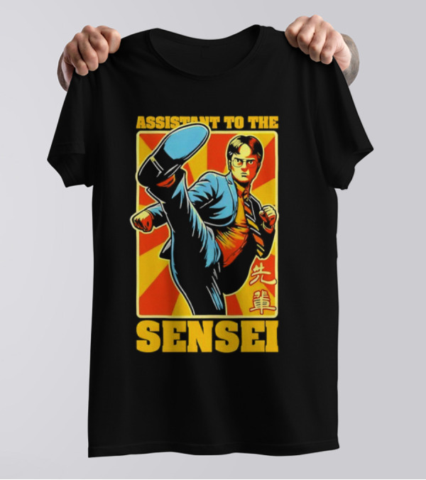 Assistant To The Sensei Karate Kick T-Shirt