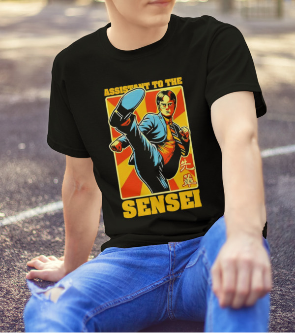 Assistant To The Sensei Karate Kick T-Shirt