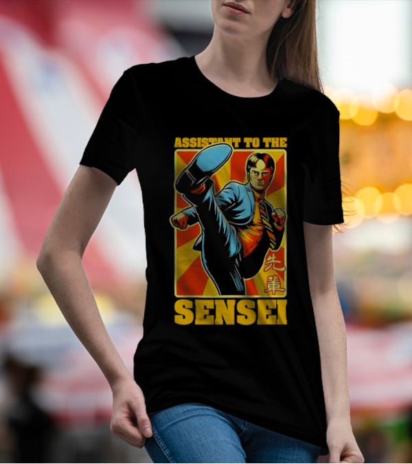 Assistant To The Sensei Karate Kick T-Shirt