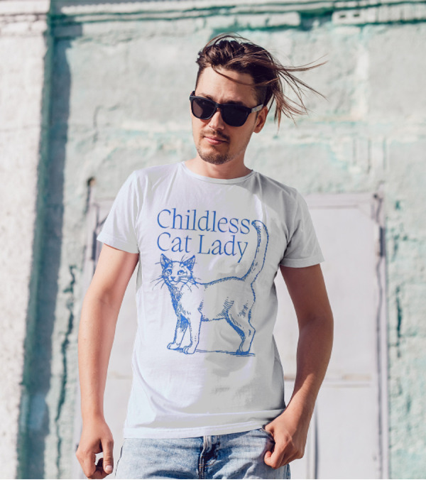 Childless Cat Lady Feline T-Shirt