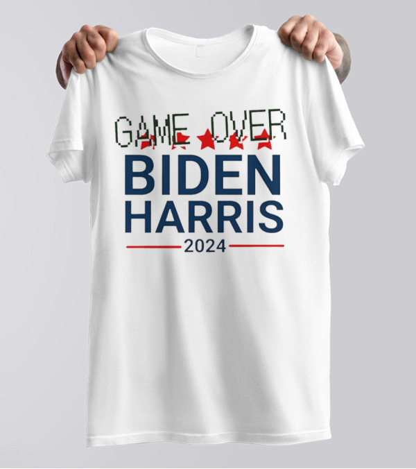 Game Over Biden Harris 2024 T-Shirt
