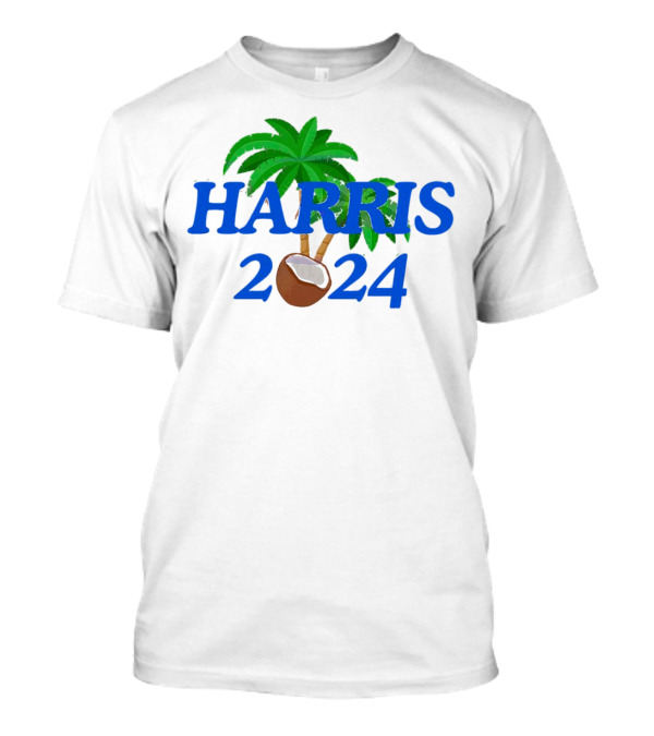 Harris 2024 Coconut Palm Tree T-Shirt
