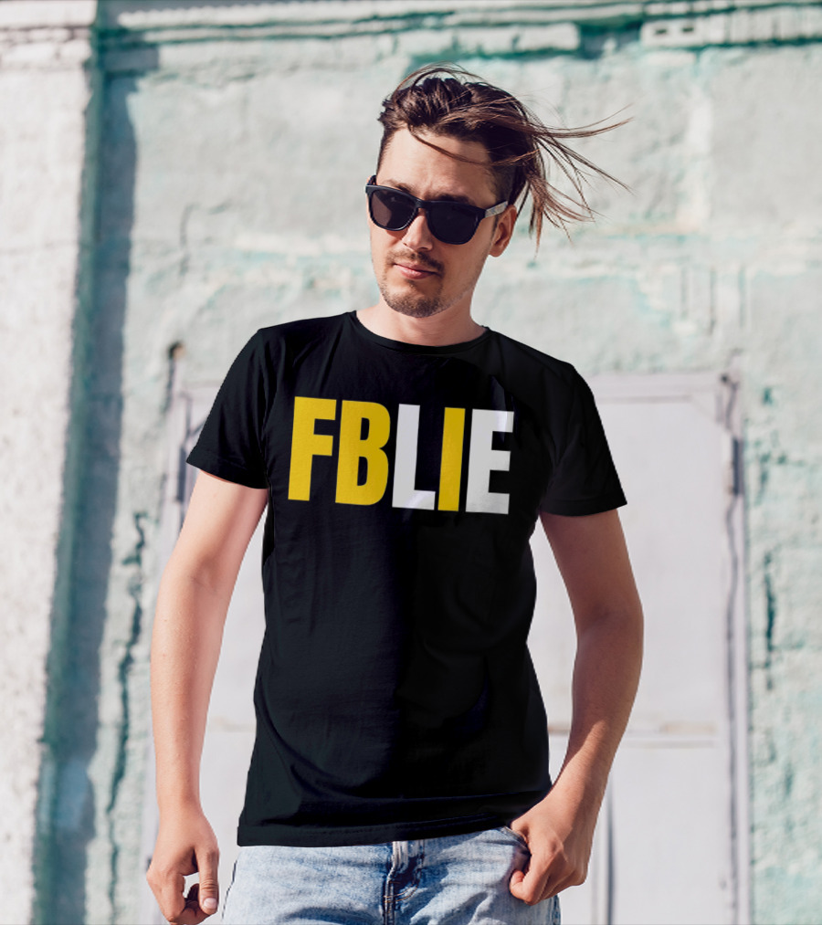 Hunter Biden FBLIE Yellow T-Shirt