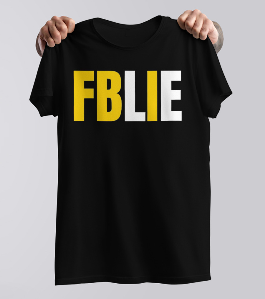Hunter Biden FBLIE Yellow T-Shirt