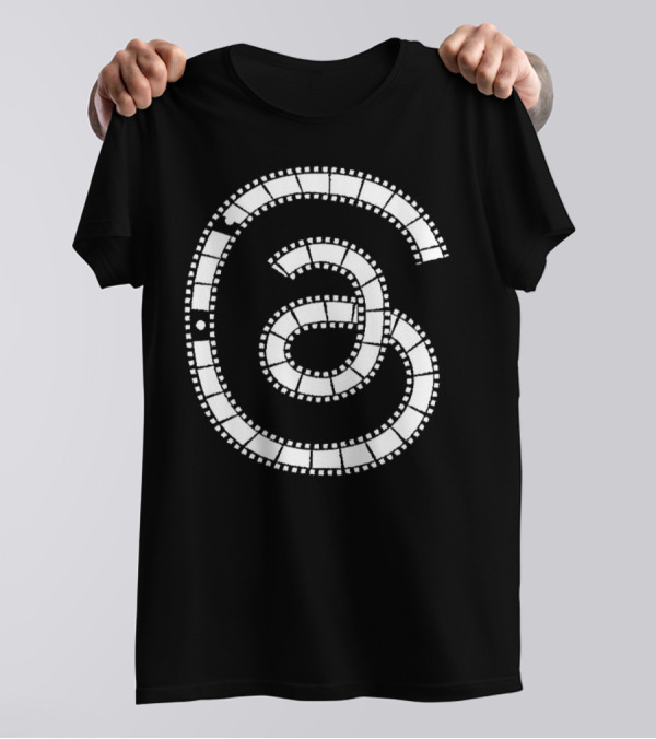 Threads Icon Film Roll Photographers T-Shirt
