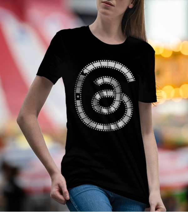 Threads Icon Film Roll Photographers T-Shirt