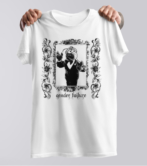 Silas Denver Gender Failure Gonzo Elegant Frame T-Shirt