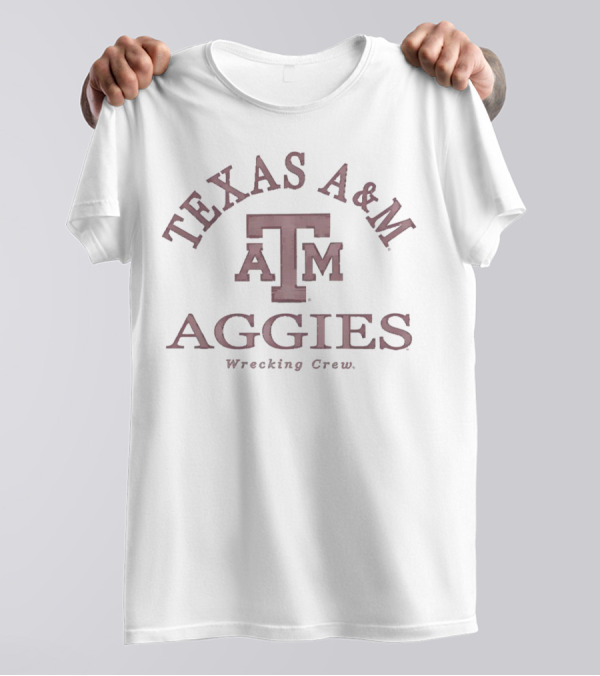 Texas A&M Aggies ATM Wrecking Crew T-Shirt