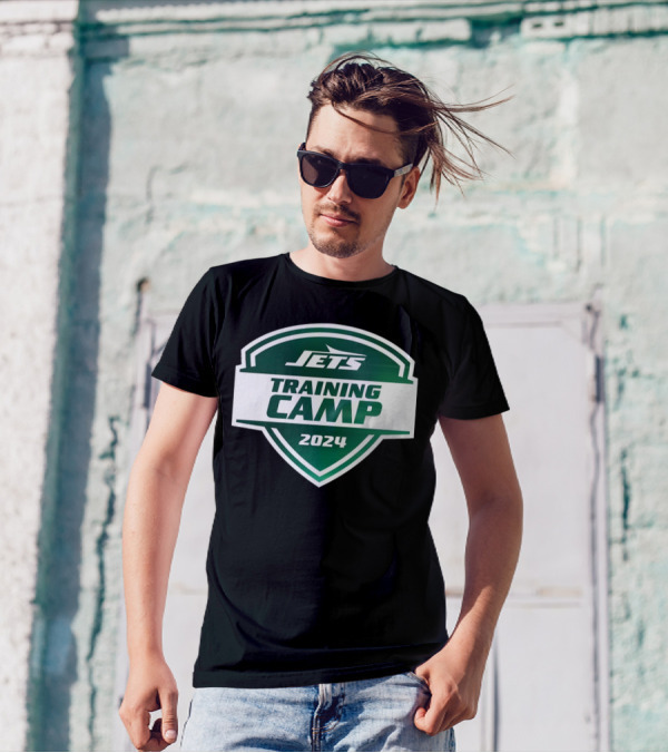 Jets Training Camp 2024 Badge T-Shirt