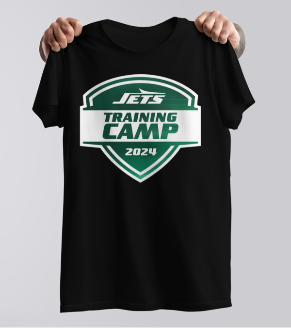 Jets Training Camp 2024 Badge T-Shirt