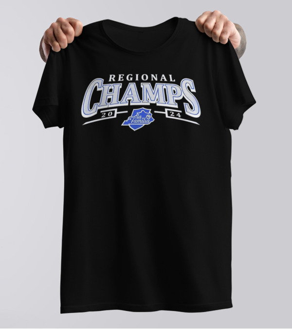 Regional Champs La Familia 2024 Sports Team Victory T-Shirt