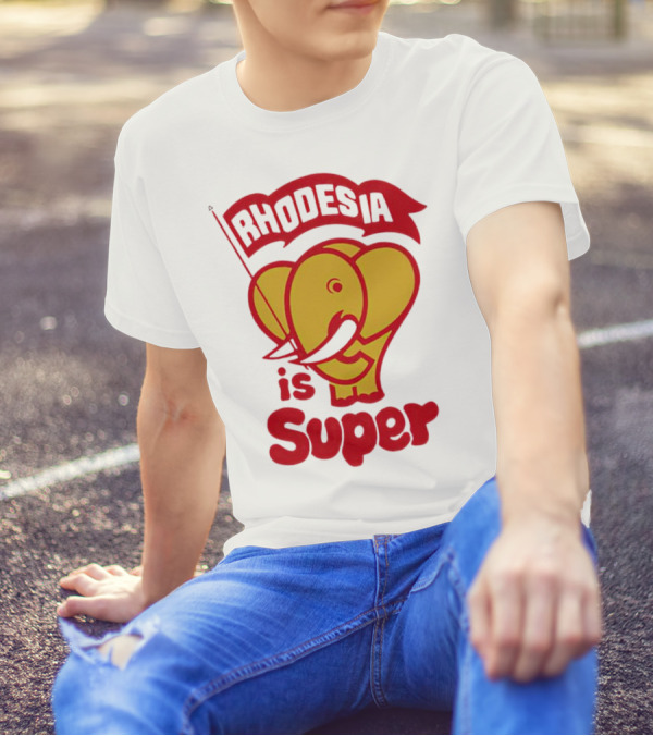 Rhodesia Is Super Elephant T-Shirt