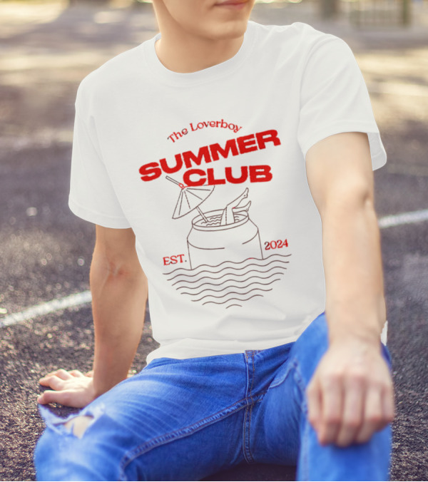 The Loverboy Summer Club Est. 2024 Poolside Vibes T-Shirt