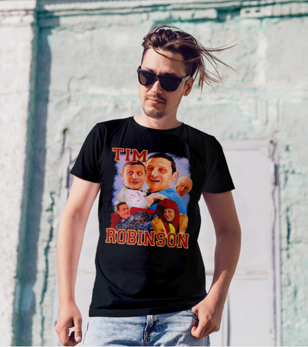 Tim Robinson Sketch Characters Collage T-Shirt