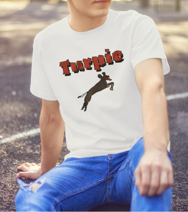 Turpie Tripawd Leaping Dog T-Shirt