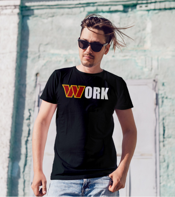 Dan Quinn Commanders Work Iconic Team Inspired T-Shirt