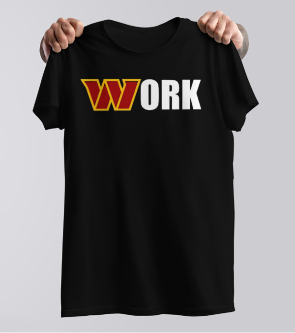 Dan Quinn Commanders Work Iconic Team Inspired T-Shirt