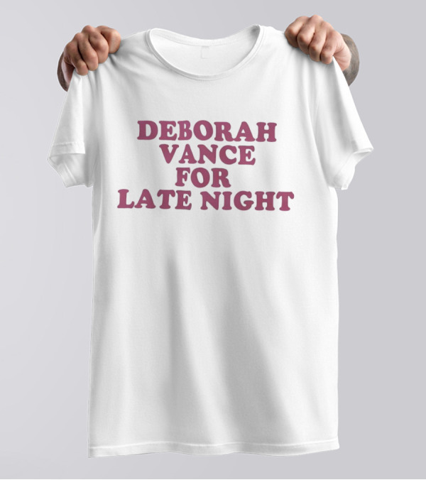 Deborah Vance Comedy Star For Late Night TV Enthusiasts T-Shirt
