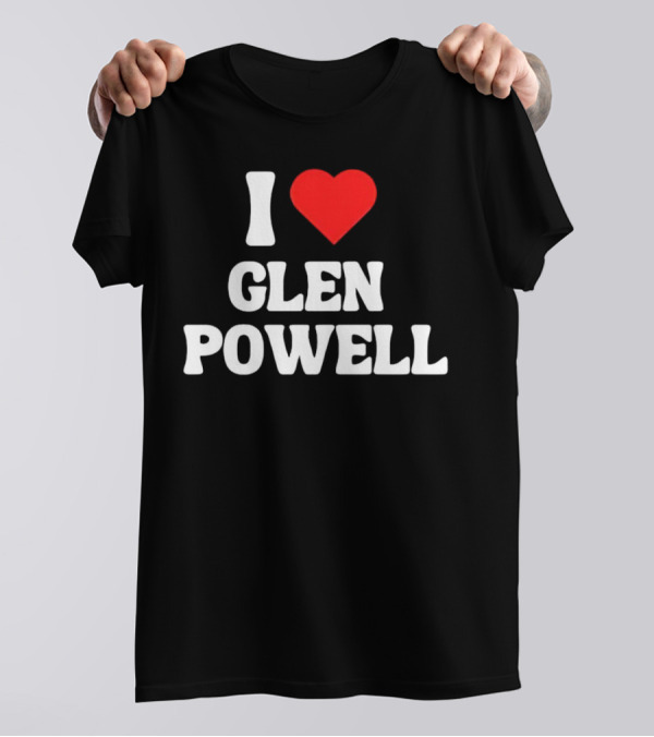 I Heart Glen Powell T-Shirt