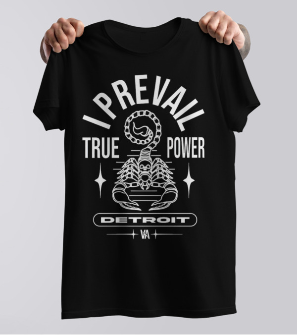 I Prevail True Power Detroit Scorpion T-Shirt